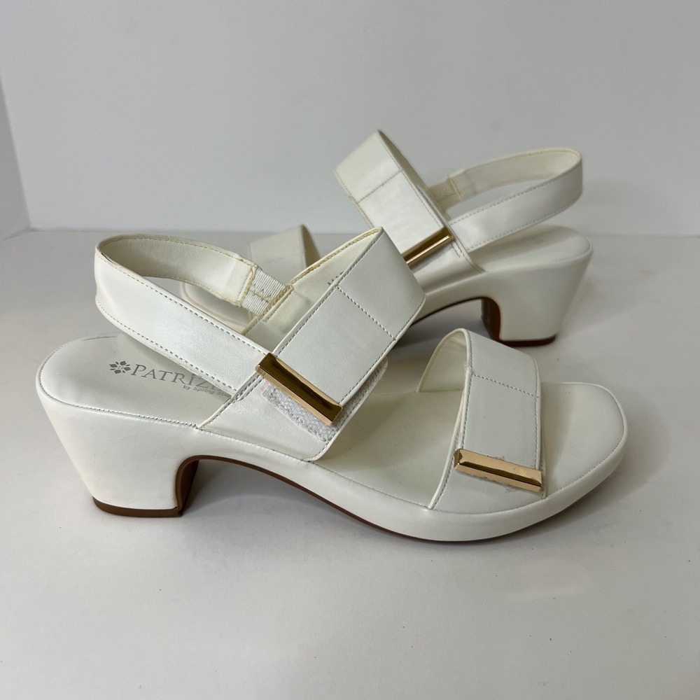 Womens Patrizia Spring Step Marissa‎ Heeled Sandal 37/6 Off white